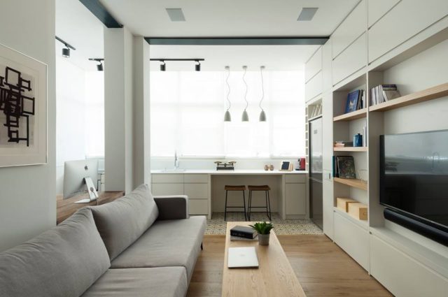 Ένα minimal στολίδι μόλις 60τ.μ που συνδυάζει την σύγχρονη αισθητική με την διαχρονική κομψότητα