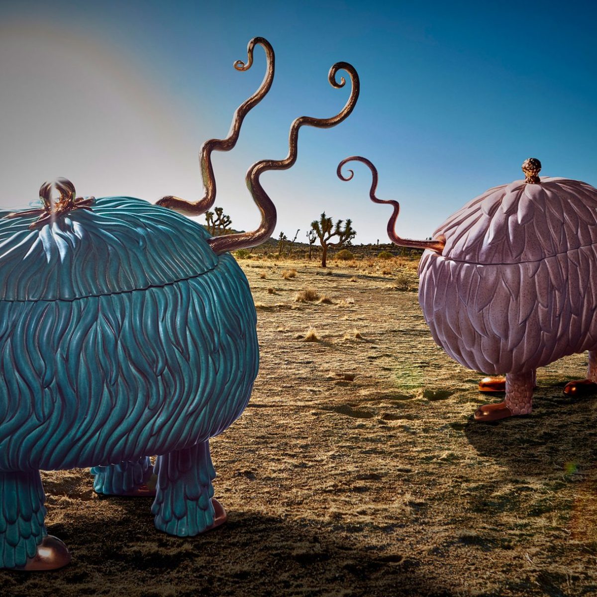 Τα οικιακά είδη που απεικονίζονται ως εξωπραγματικά πλάσματα της ερήμου είναι ό,τι πιο σουρεαλιστικό είδαμε τελευταία