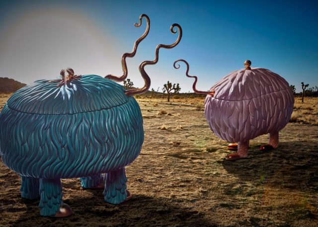 Τα οικιακά είδη που απεικονίζονται ως εξωπραγματικά πλάσματα της ερήμου είναι ό,τι πιο σουρεαλιστικό είδαμε τελευταία