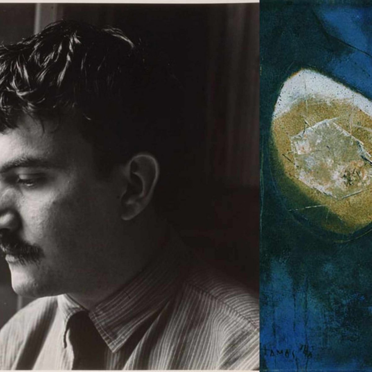 Αυτός είναι ο Θεόδωρος Στάμος, ένας αυθεντικός αφηρημένος εξπρεσιονιστής