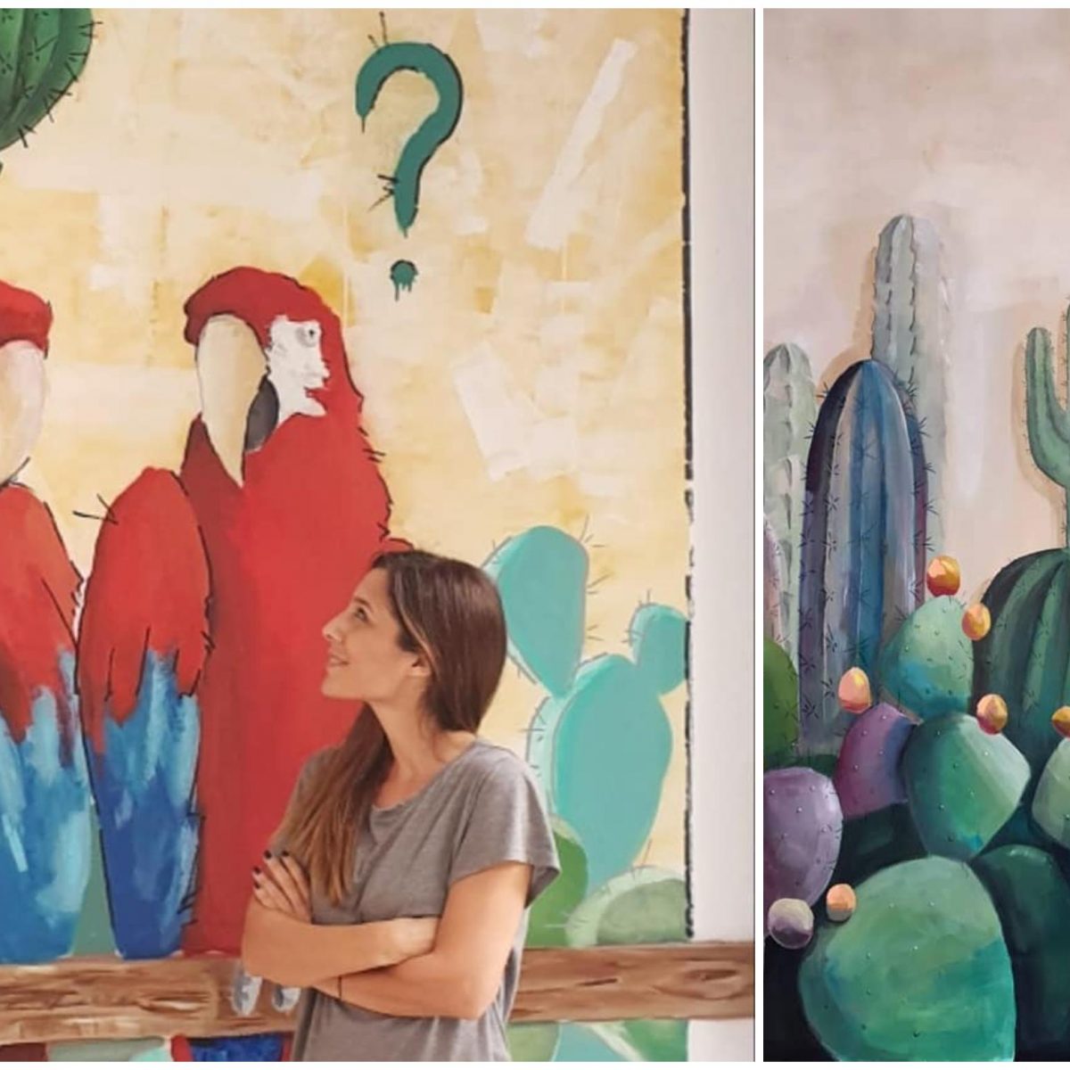 Η Melina Koan μέσα από τους παπαγάλους της παρουσιάζει την αθέατη ομορφιά των ανθρώπων