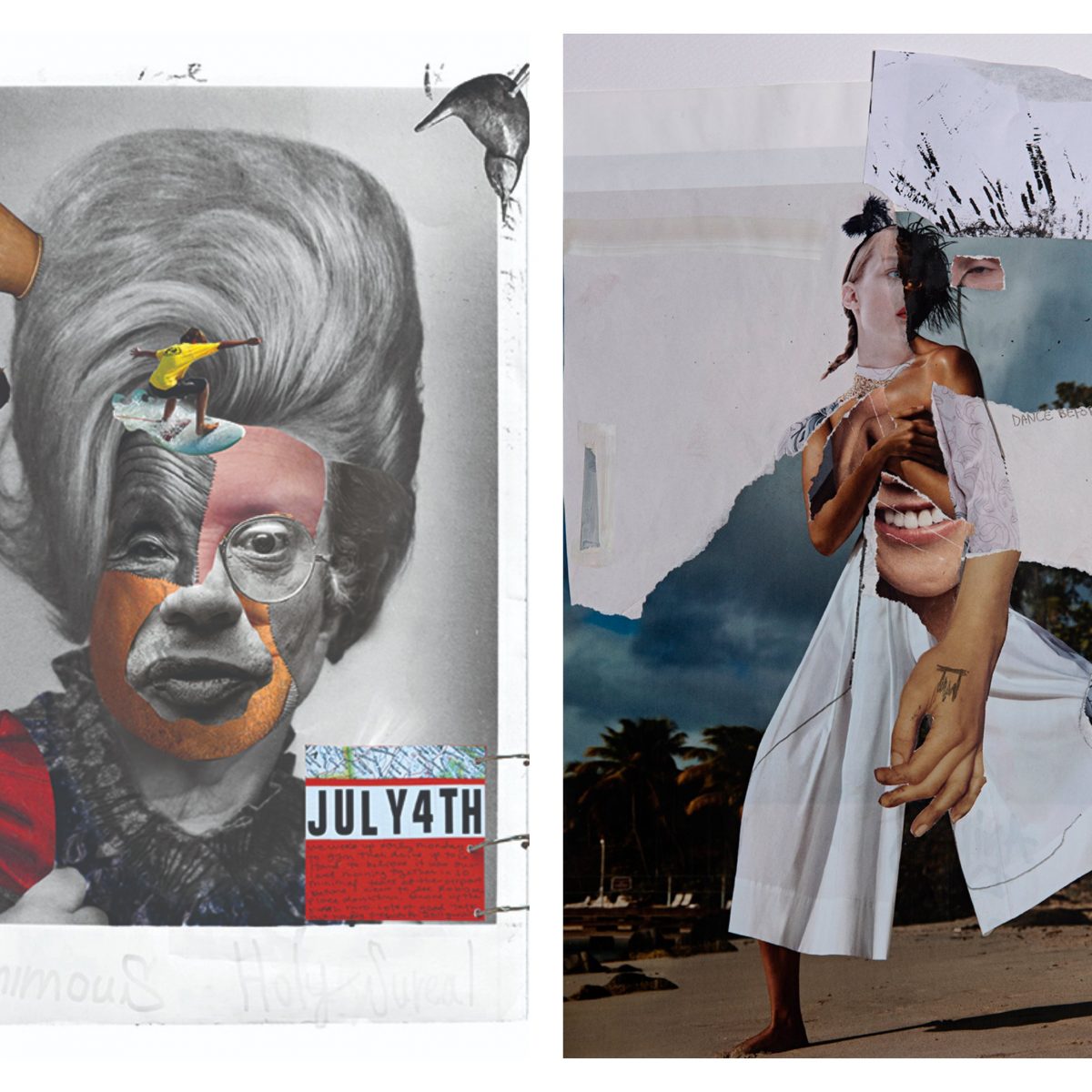 H τέχνη του κολάζ μέσα από τα μάτια του Animous Lynx, ενός ανήσυχου καλλιτέχνη της Αθήνας