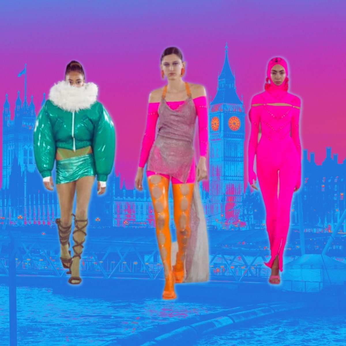 Street look και neon χρώματα κυριαρχούν στο London Fashion Week!