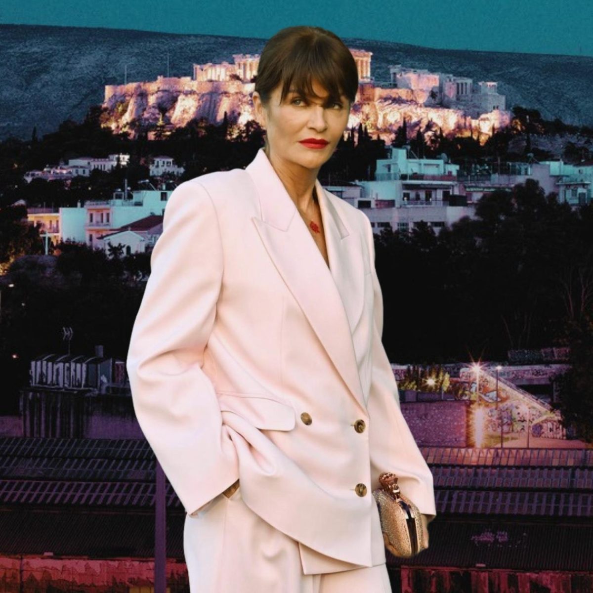 Tην Παρασκευή (μετά το γραφείο) πήγαινε Γκάζι για ποτό με το λουκ της Helena Christensen!