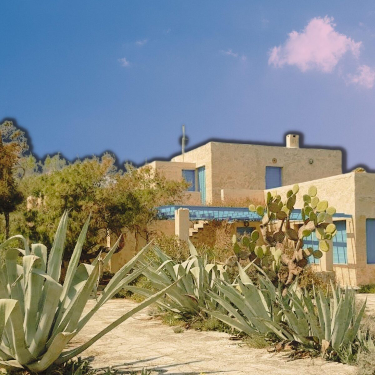 Aίγινα: Tο λιτό σπίτι του Νίκου Καζαντζάκη με τα γαλάζια παντζούρια δεν έχει αλλάξει στο χρόνο!