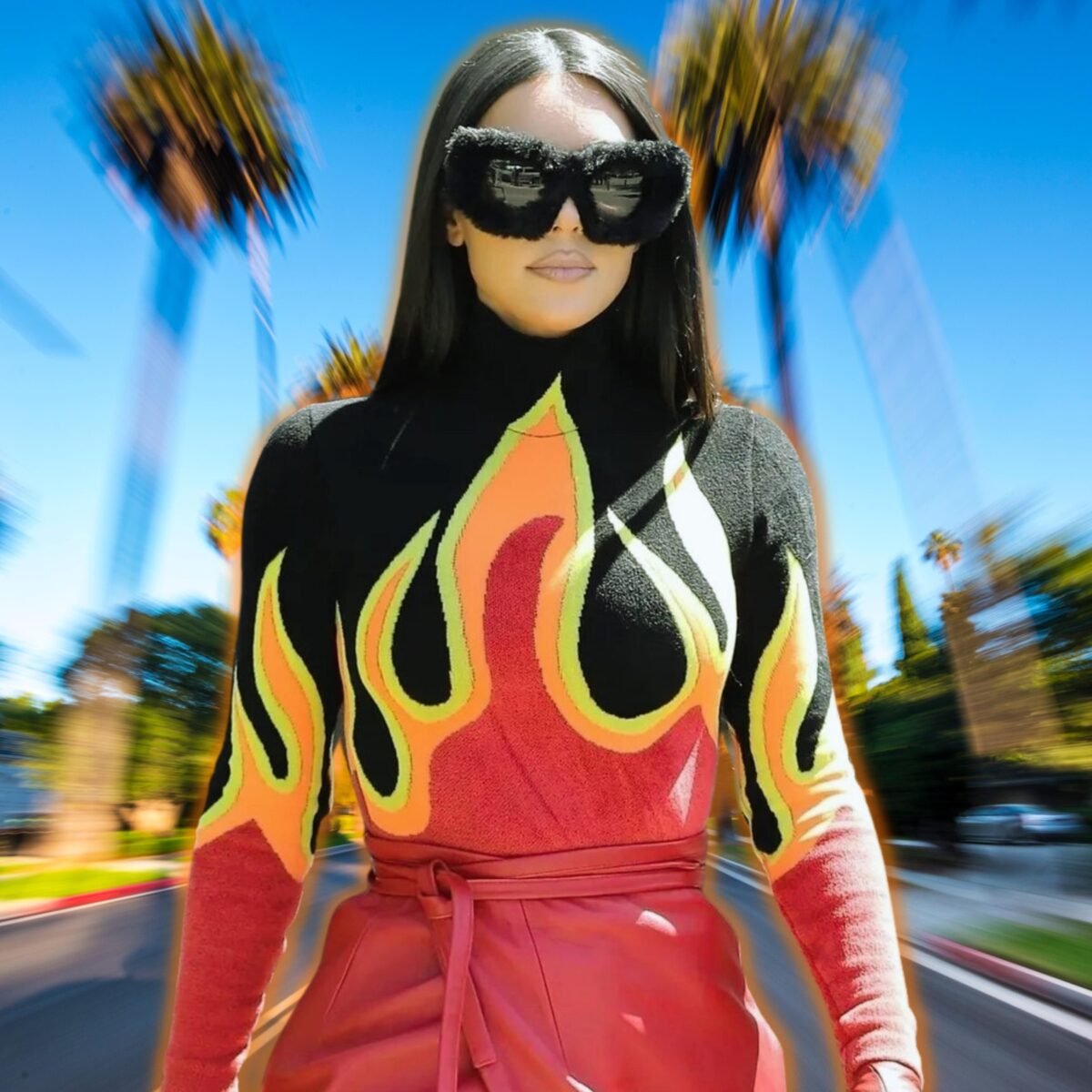 Kim Kardashian: Aφού μάθαμε ότι έχει πάνες, εμφανίζεται με ρούχο-πυρκαγιά της Balenciaga!