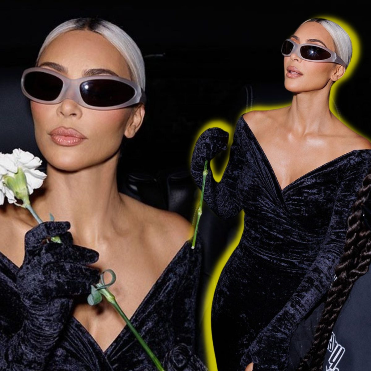 Το μυστήριο με το γαρύφαλλο της Κιμ Καρντάσιαν – Τα απρόοπτα στο Balenciaga σόου