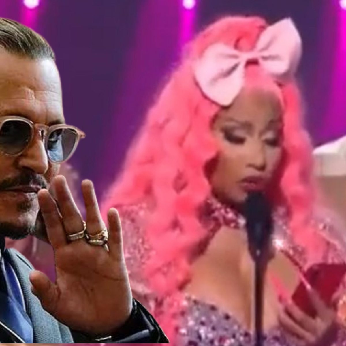 ΜTV VMAs: Η απρόσμενη εμφάνιση του Τζόνι Ντεπ και οι ευχές αιδοίου της Nίκι Μινάζ