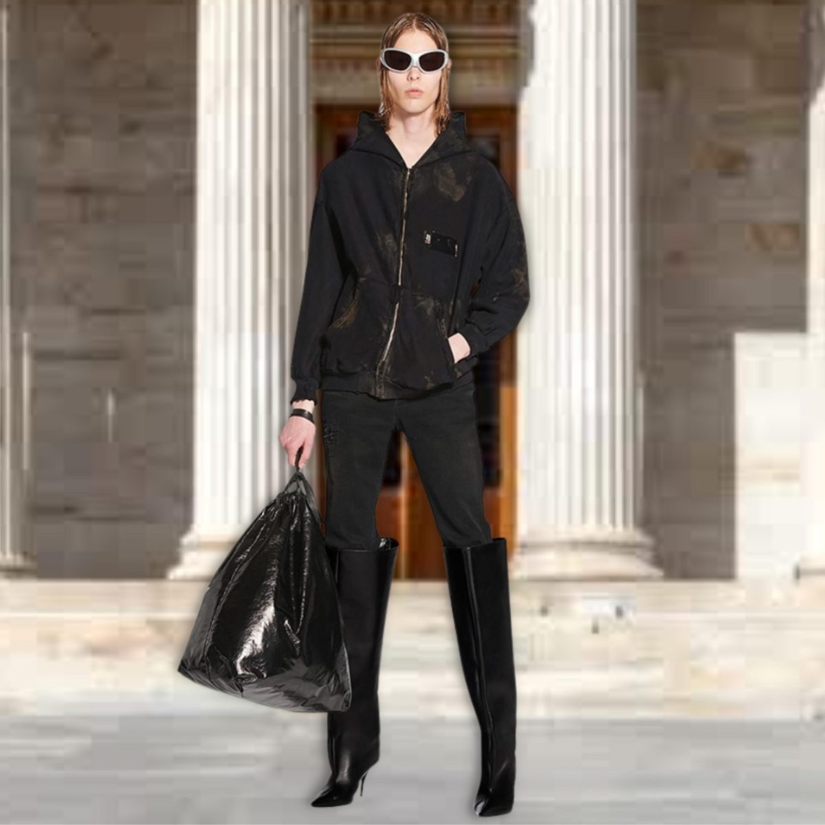 Η Balenciaga λανσάρει ψηλοτάκουνες μπότες για άντρες και ενδέχεται να γίνουν τάση