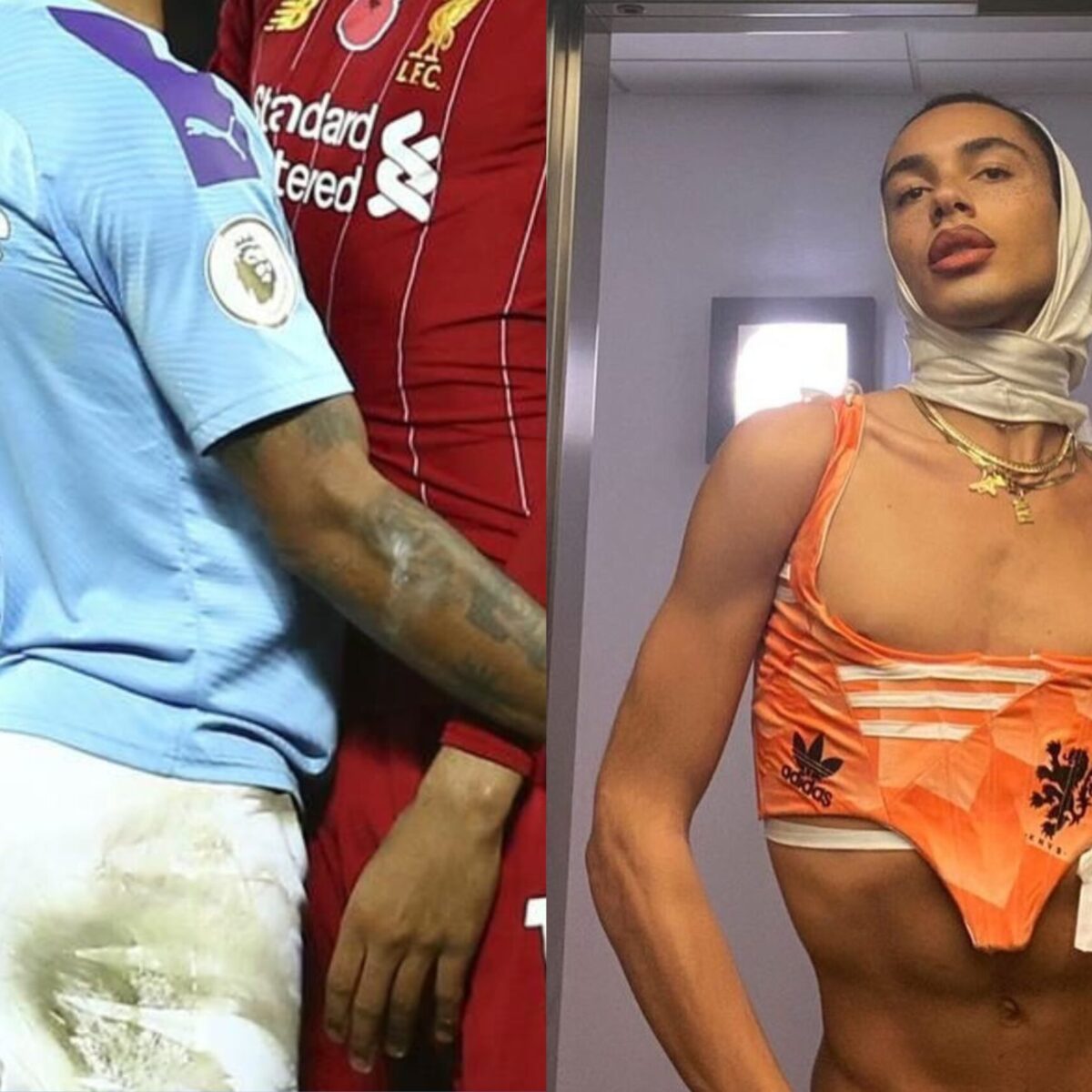 Σχεδιαστής λάνσαρε κορσέδες που λυγίζουν τη μέση των ποδοσφαιριστών – Το “απαγορευμένο” ρούχο μπορεί κάποτε να γίνει τάση;