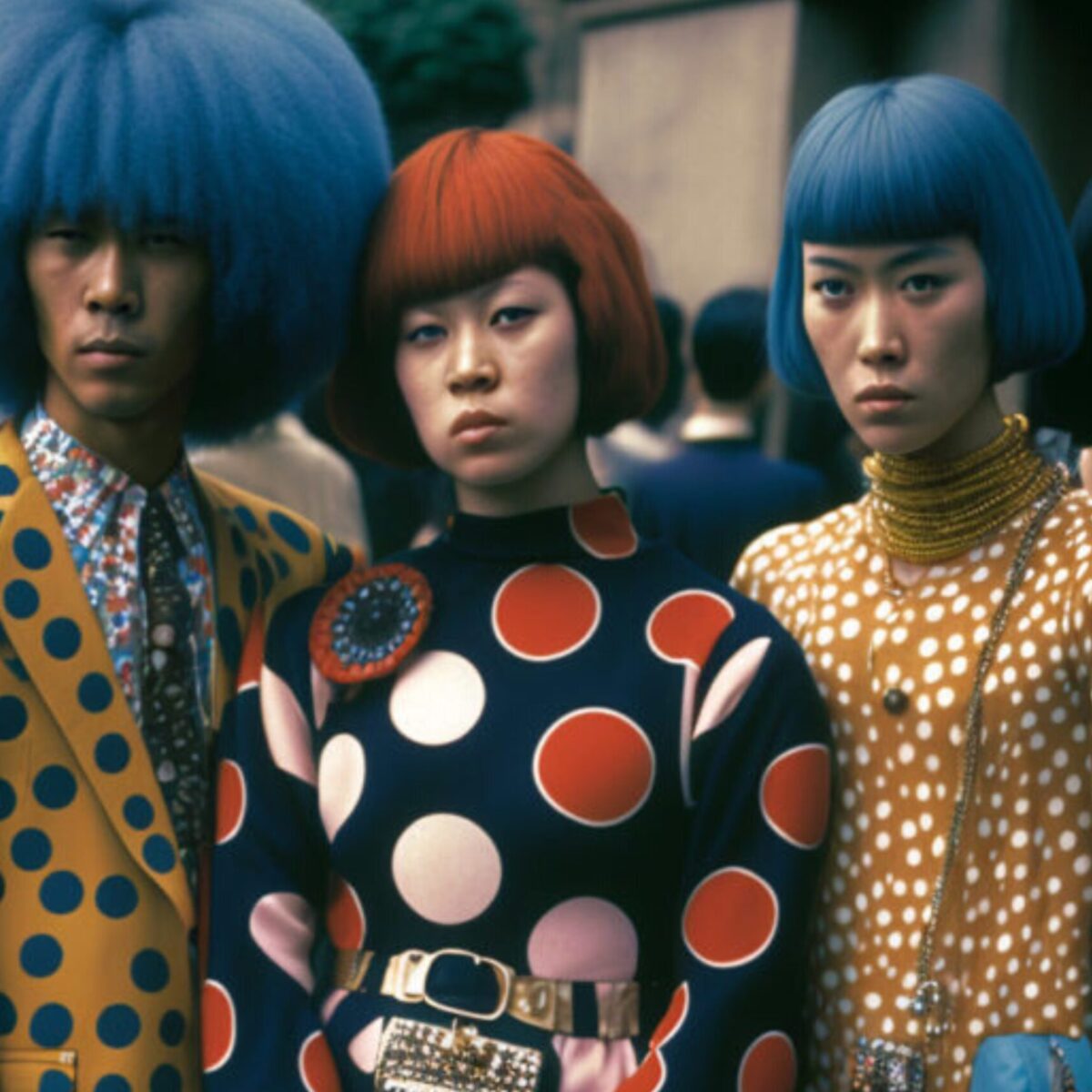 Τεχνητή νοημοσύνη έφτιαξε εκ του μηδενός μια 70s κολεξιόν της Yayoi Kusama που δεν υπήρξε ποτέ!