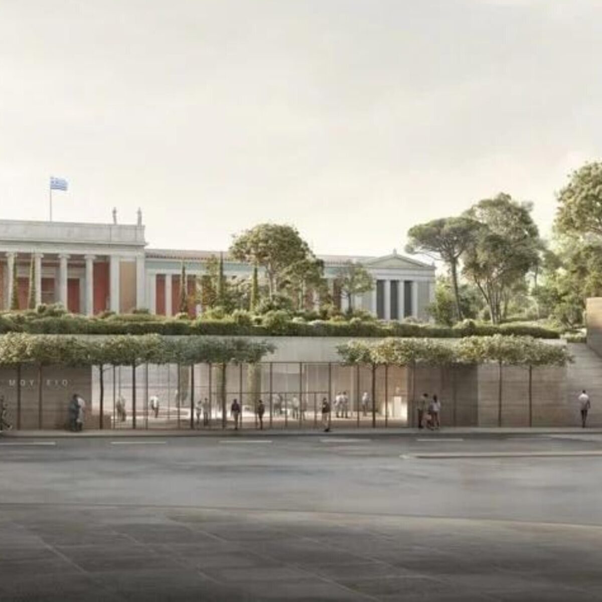 Αποκαλυπτήρια για το Εθνικό Αρχαιολογικό Μουσείο: Η καινούργια πρόσοψη θα αλλάξει το αστικό τοπίο