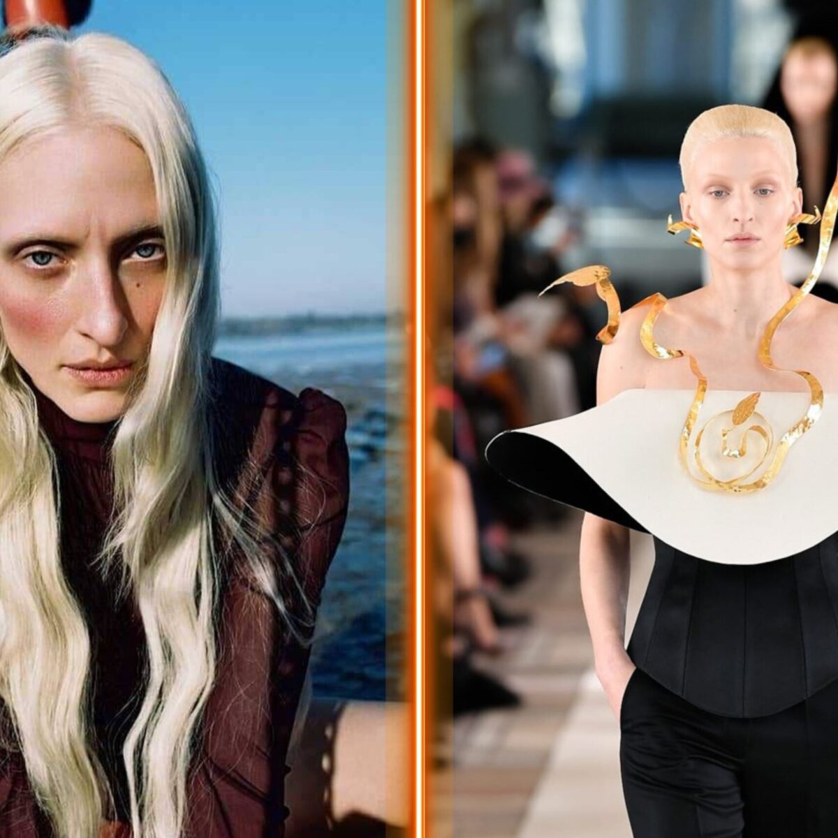 Μaggie Maurer: Θήλασε το μωρό της λίγο πριν περπατήσει στην πασαρέλα Schiaparelli και έγινε viral