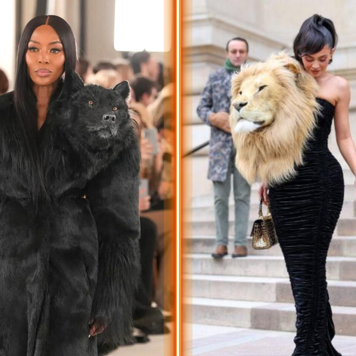 Η επίδειξη Schiaparelli και το μυστήριο με τα βαλσαμωμένα ζώα: Ο λύκος γύρω από τη Naomi Campbell έχει την πιο αθώα εξήγηση