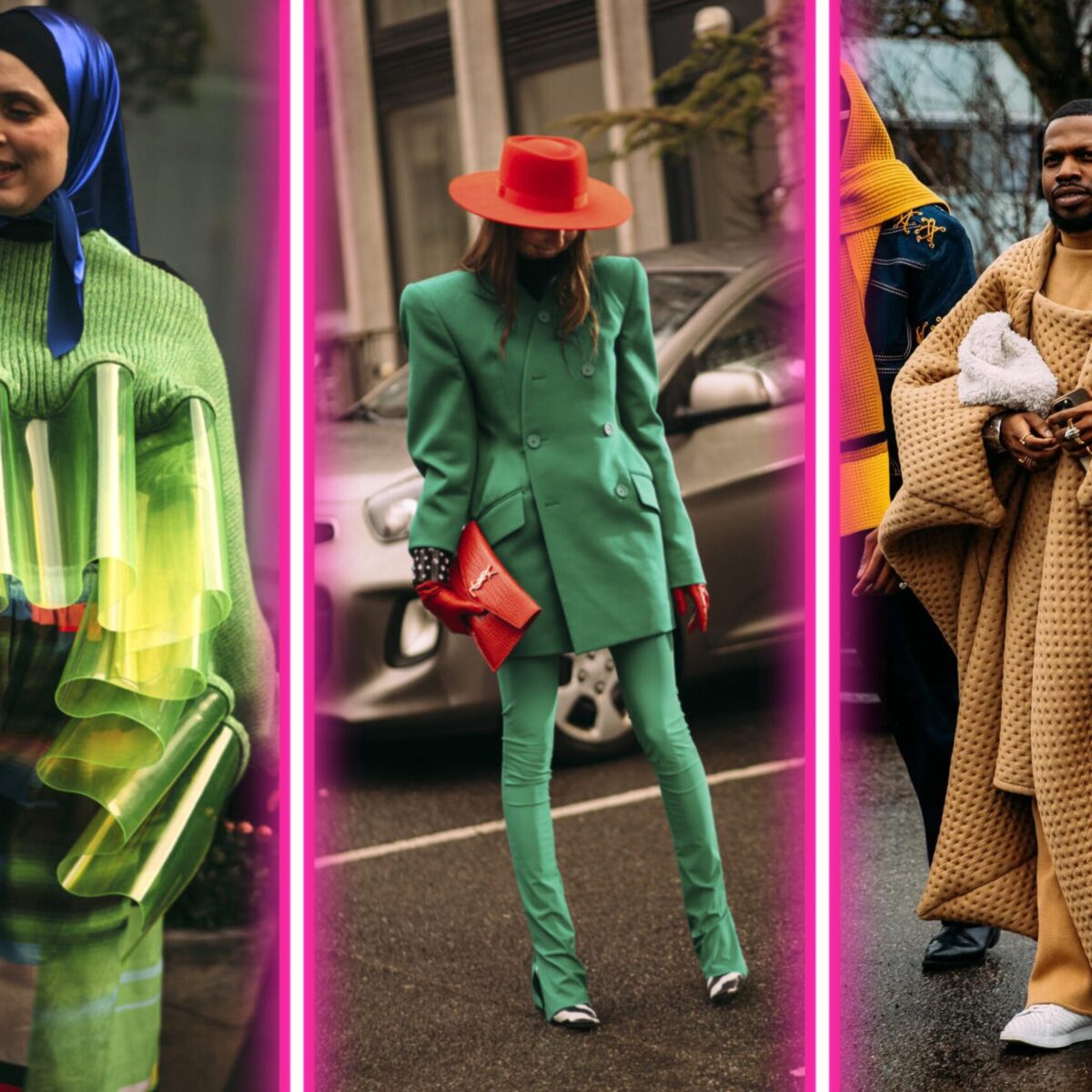 Η Εβδομάδα Μόδας της Κοπεγχάγης είχε ανατρεπτικά street style λουκ: Πολλά χρώματα, μαντήλια και cut-out μπουφάν