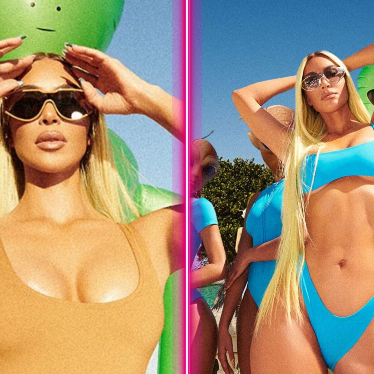 H 42χρονη Kιμ αισθησιακή όσο ποτέ στη νέα καμπάνια Skims: Ανάμεσα σε εξωγήινους με σώμα κλεψύδρα