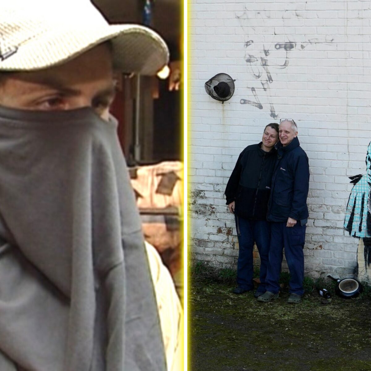 Ο Banksy γιόρτασε την Ημέρα του Αγίου Βαλεντίνου: To πρησμένο μάτι, το χαμένο δόντι και ο άντρας στο ψυγείο