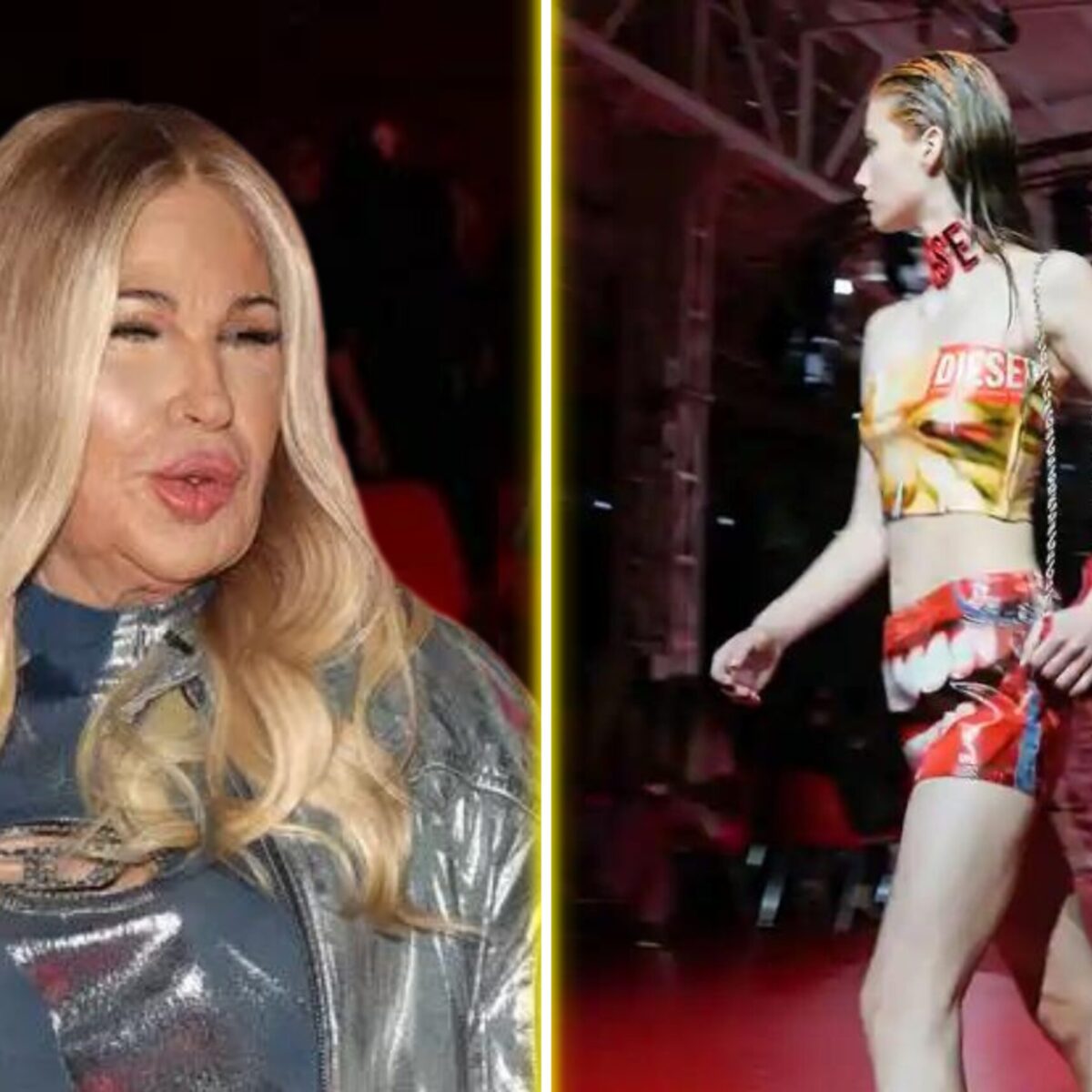 Το catwalk Diesel ήταν γεμάτo έρωτα: H Jennifer Coolidge, τα πρ@…φυλακτ!κα και οι ήχοι συνεύρεσης