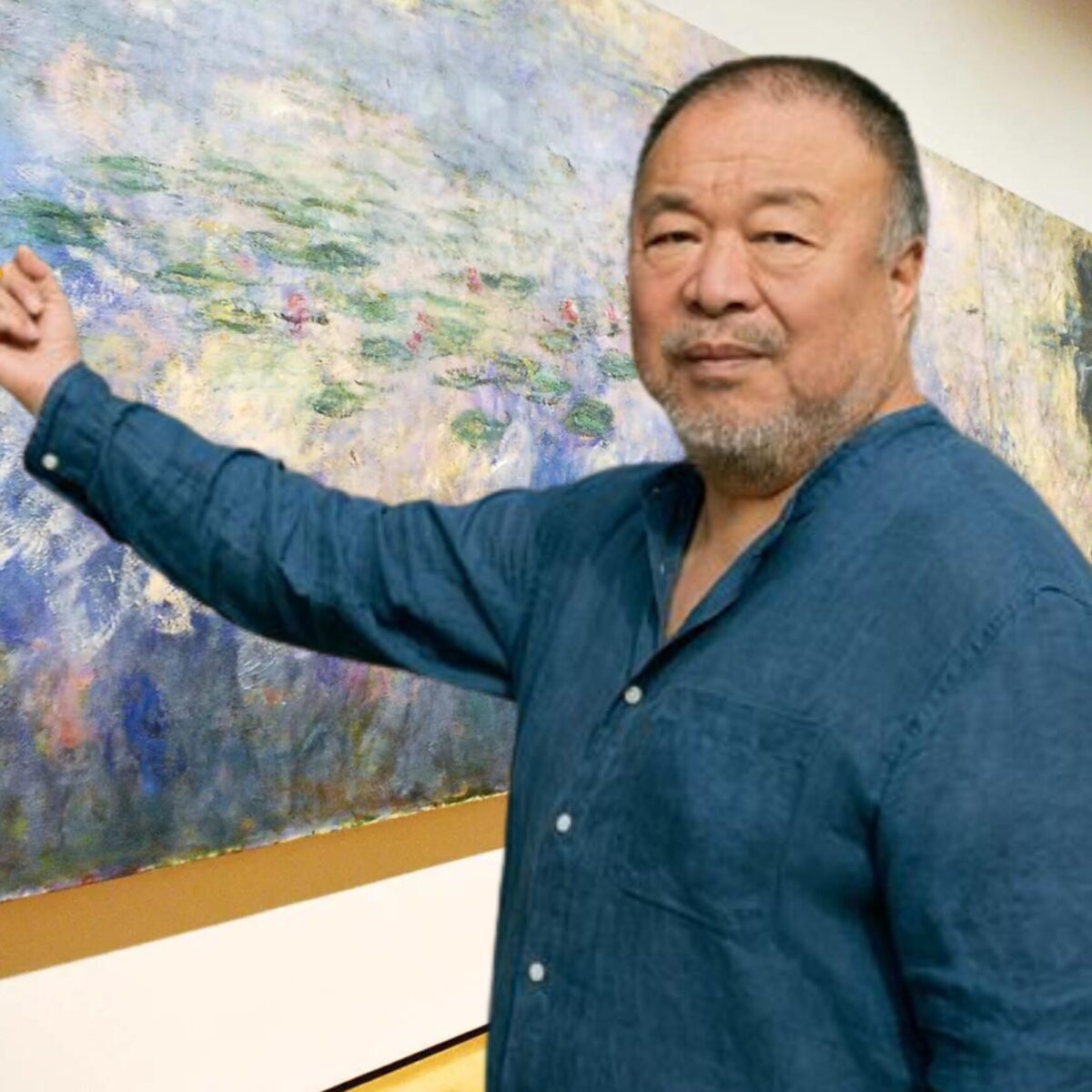 O Ai Weiwei έφτιαξε με LEGO τον πίνακα “Water Lilies” του Μονέ!