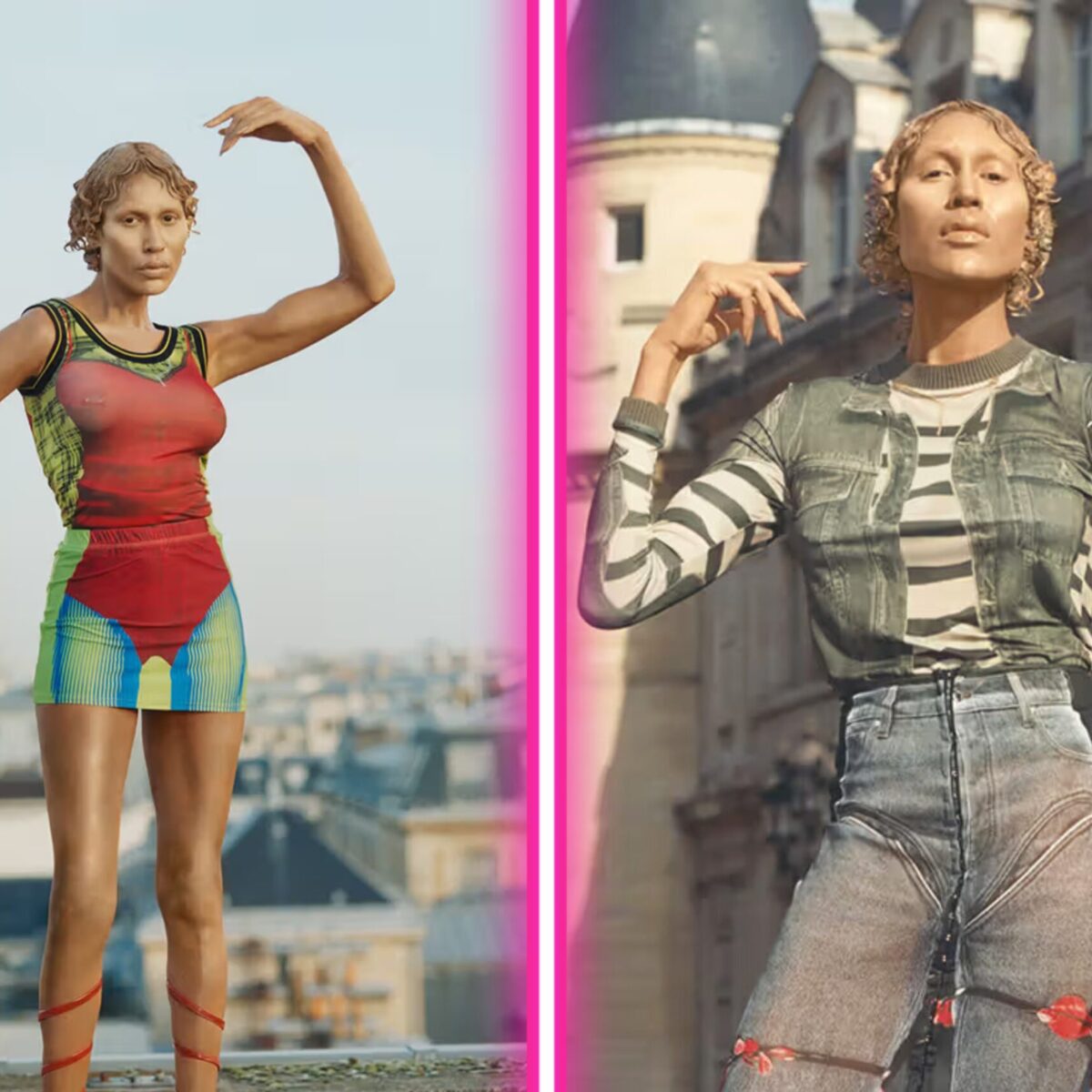 Glenn Martens: Τα ρούχα που σχεδίασε για τον οίκο Jean Paul Gaultier προκαλούν υπέροχες ψευδαισθήσεις