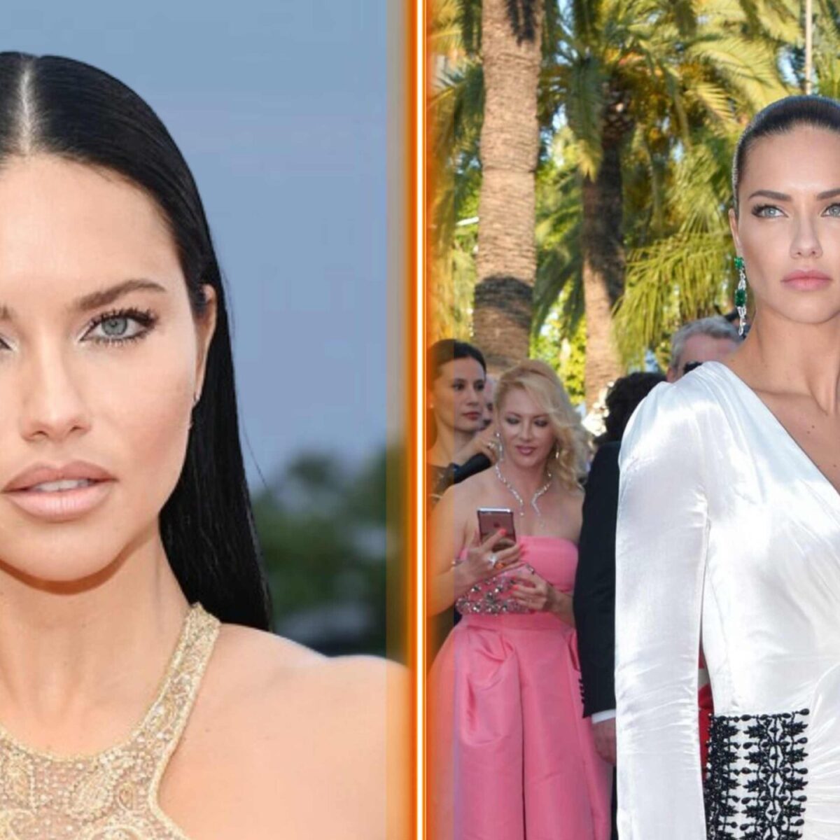 Το απόλυτο casual look: H Adriana Lima βόλταρε στις Κάννες με διαφανές ζιβάγκο!