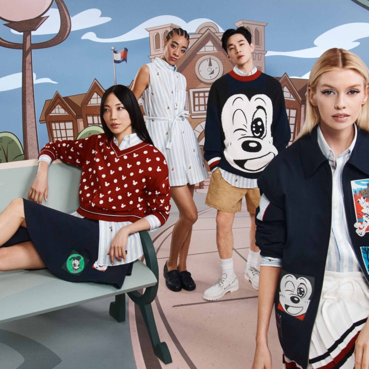 H Τommy Hilfiger γιορτάζει τα 100 χρόνια της Disney με μία νέα συλλογή που μεταμορφώνει τον Mickey και τους φίλους του σε manga
