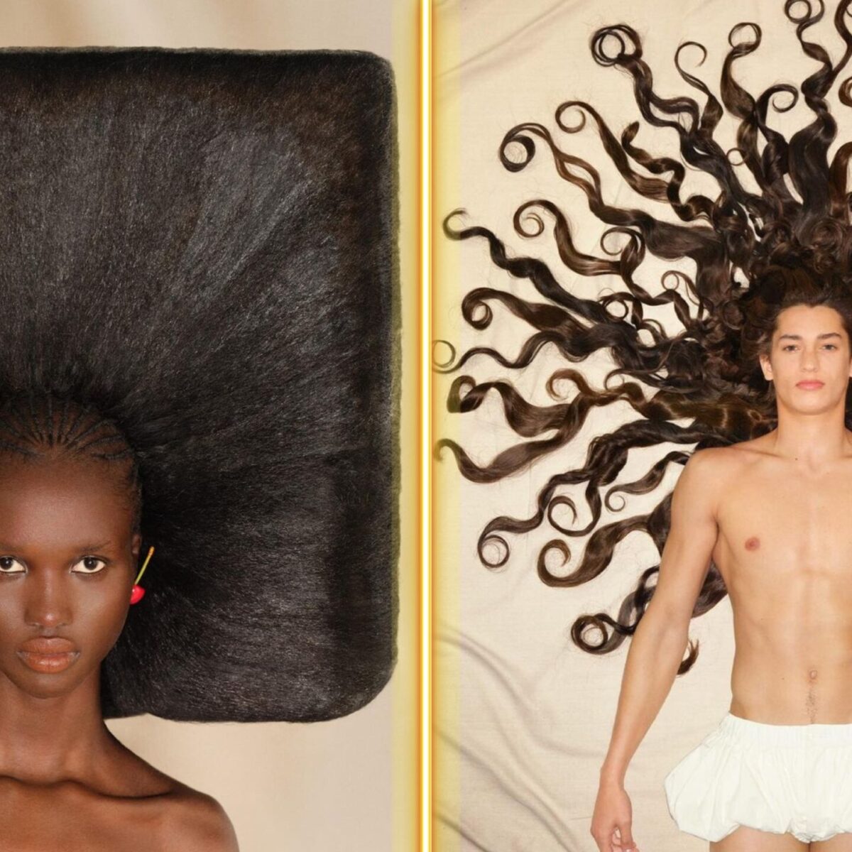 Ο Jacquemus ετοιμάζει κάτι καινούργιο: Mικροσκοπικά εσώρουχα και τεράστιες κομμώσεις στο preview της νέας του καμπάνιας