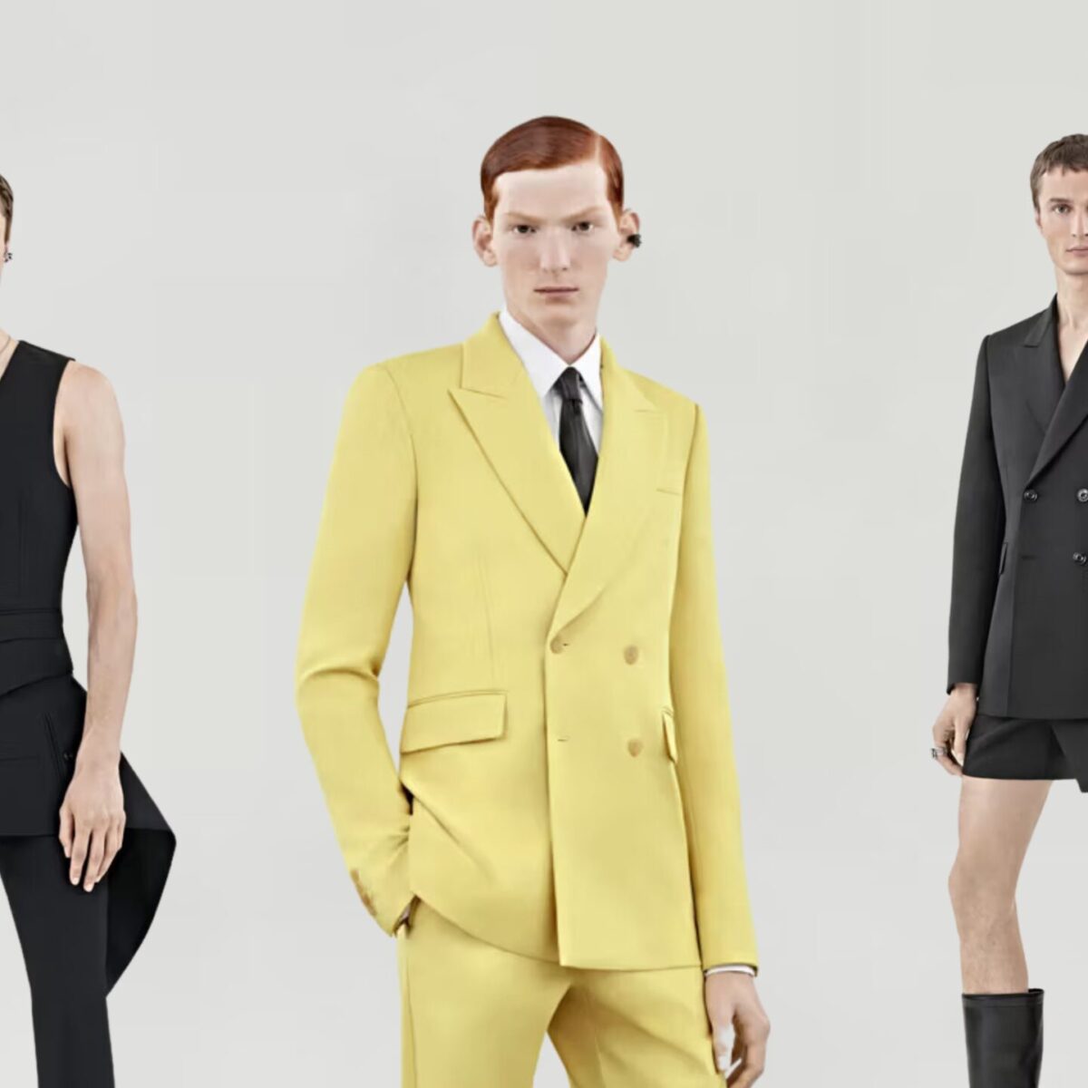 Alexander McQueen: Η νέα κολεξιόν του oίκου ειρωνεύεται την στερεοτυπική ανδρική σιλουέτα!