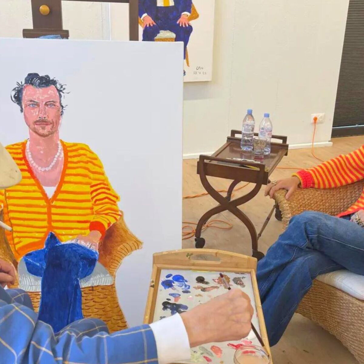 Ο David Hockney ζωγράφισε το πιο όμορφο πορτραίτο του Χάρι Στάϊλς!