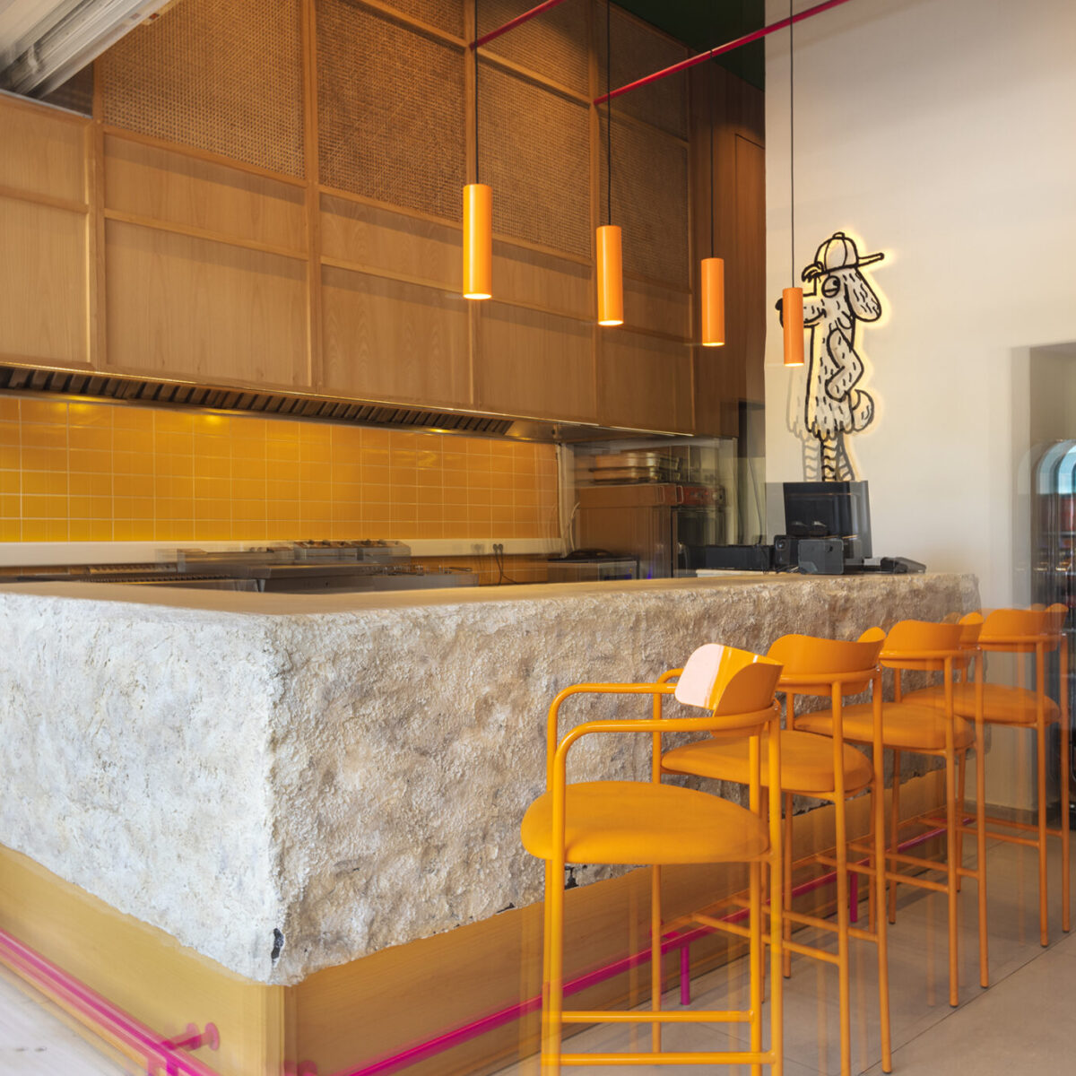 Οι γεύσεις της Mεσογείου συναντούν τη ζωντάνια της αστικής κουλτούρας σε ένα νεωτερικό ταχυφαγείο στου Ζωγράφου