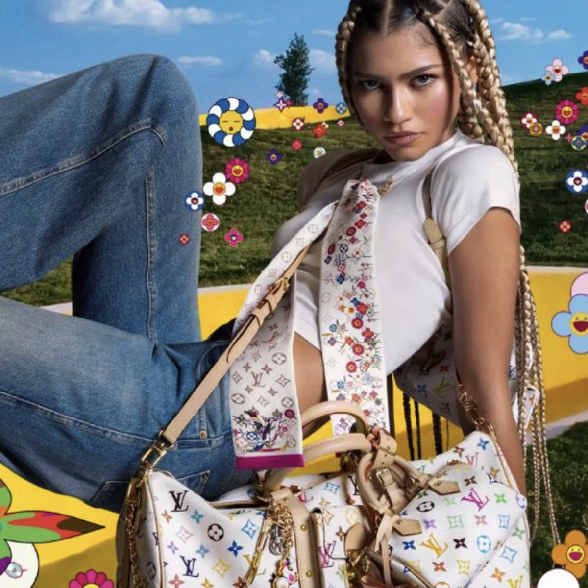 Η Zendaya πρωταγωνιστεί στη νέα καμπάνια Louis Vuitton × Murakami
