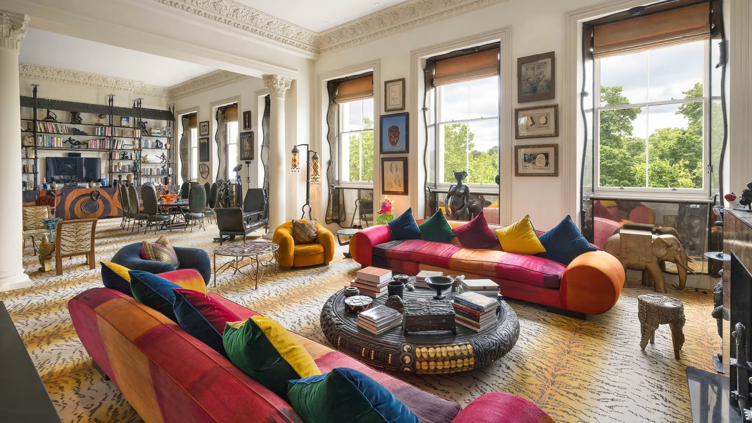 Στο εσωτερικό της κατοικίας της Pauline Karpidas: Η «grande dame» της τέχνης που αποχωρίζεται τον θησαυρό της