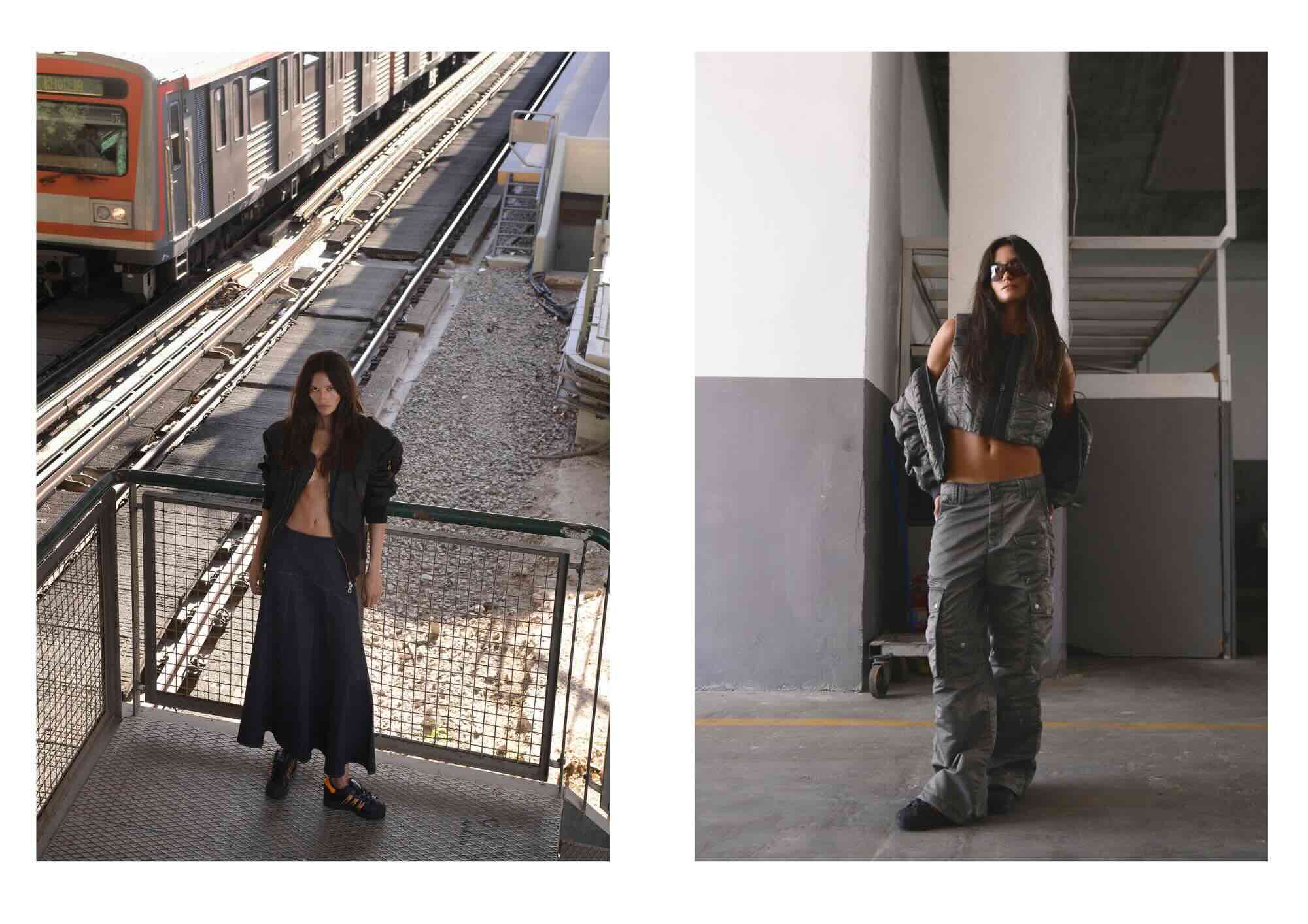 fashion editorial on ozon new issue