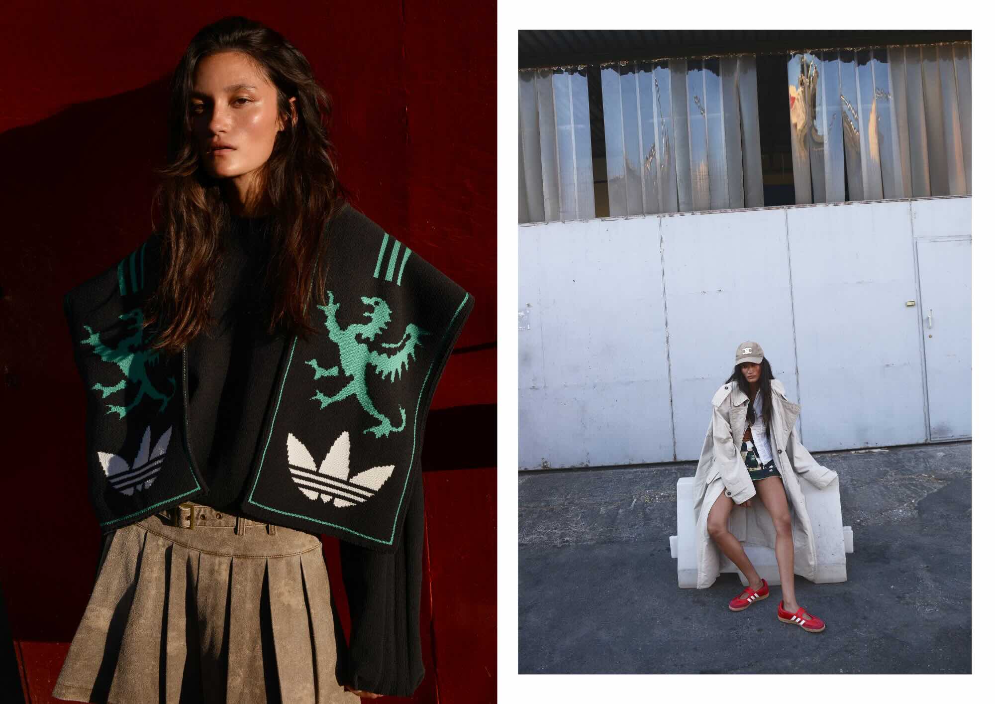 fashion editorial on ozon new issue