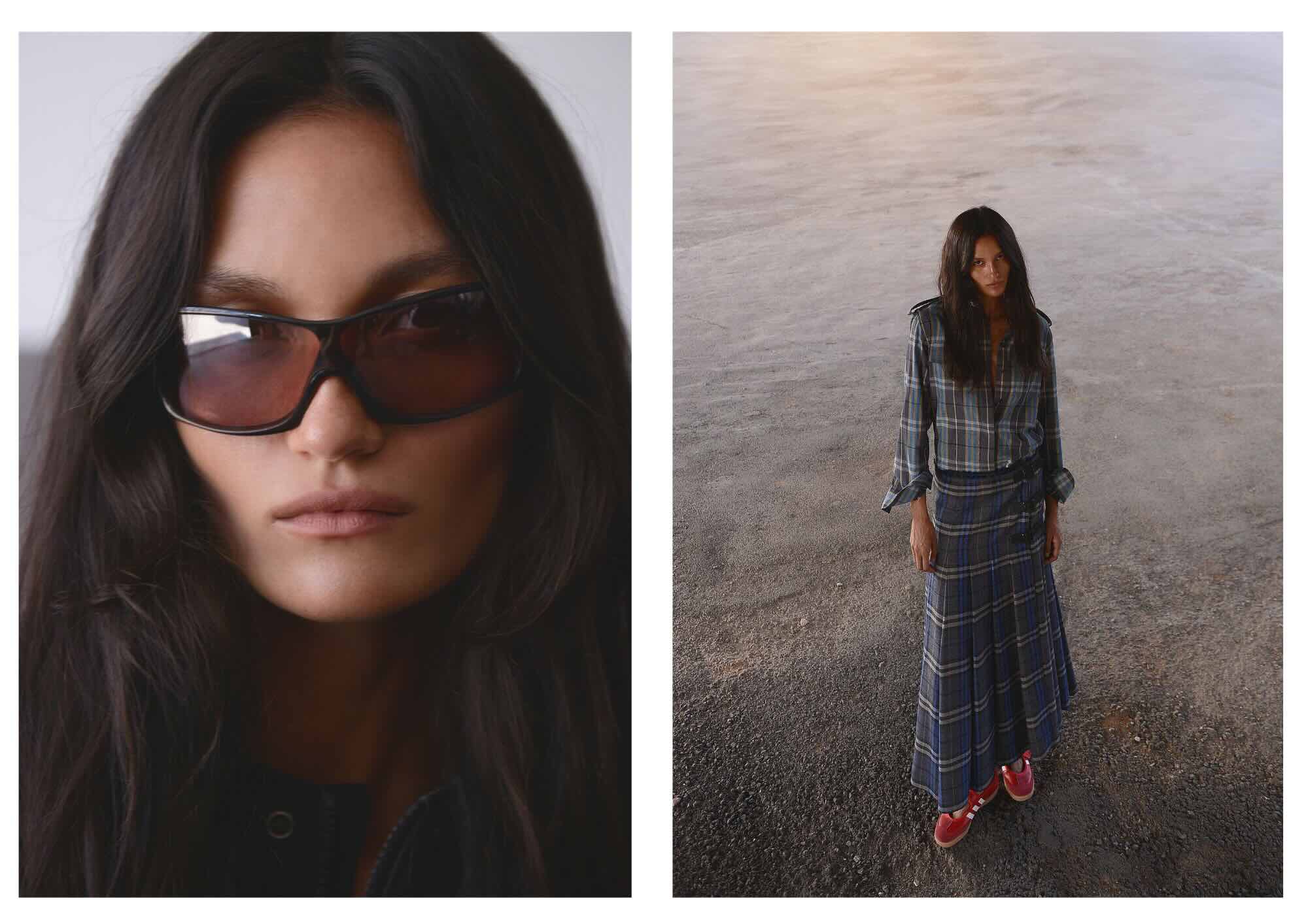 fashion editorial on ozon new issue