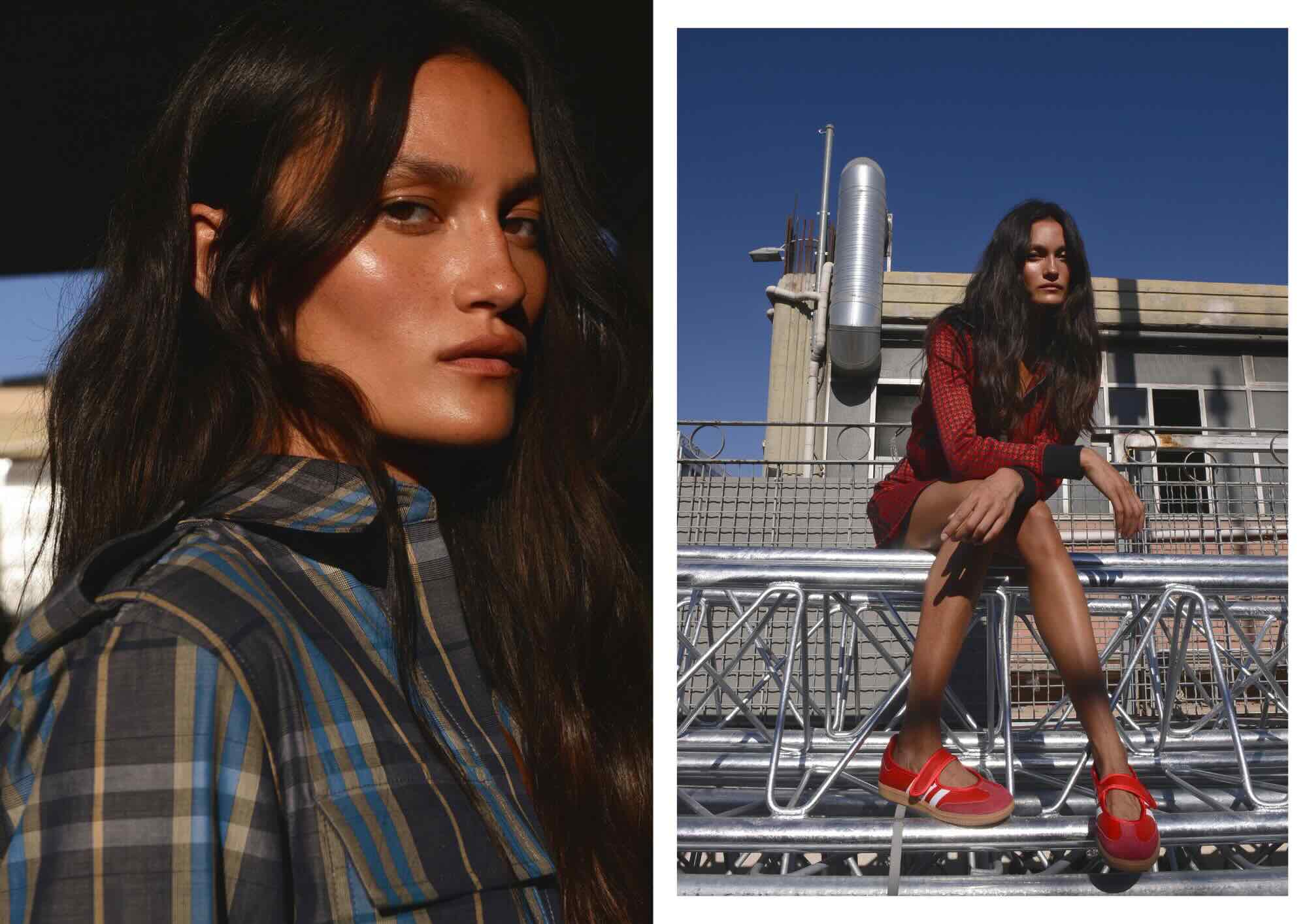 fashion editorial on ozon new issue