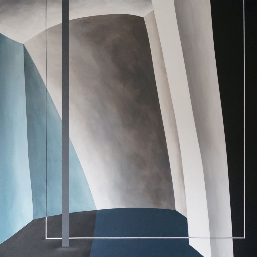 a painting of the exhibition "Just Abstraction II"