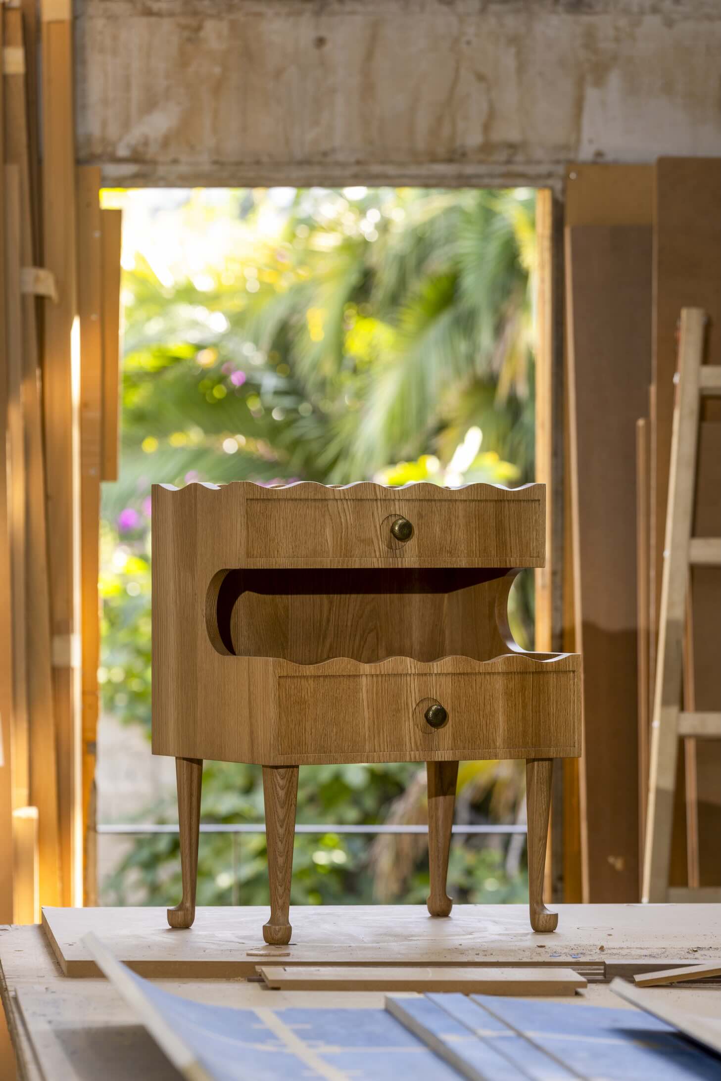 Sirigos. A Century and A Year, Nightstand by Atalanti Martinou, 2025 Photo by Alina Lefa