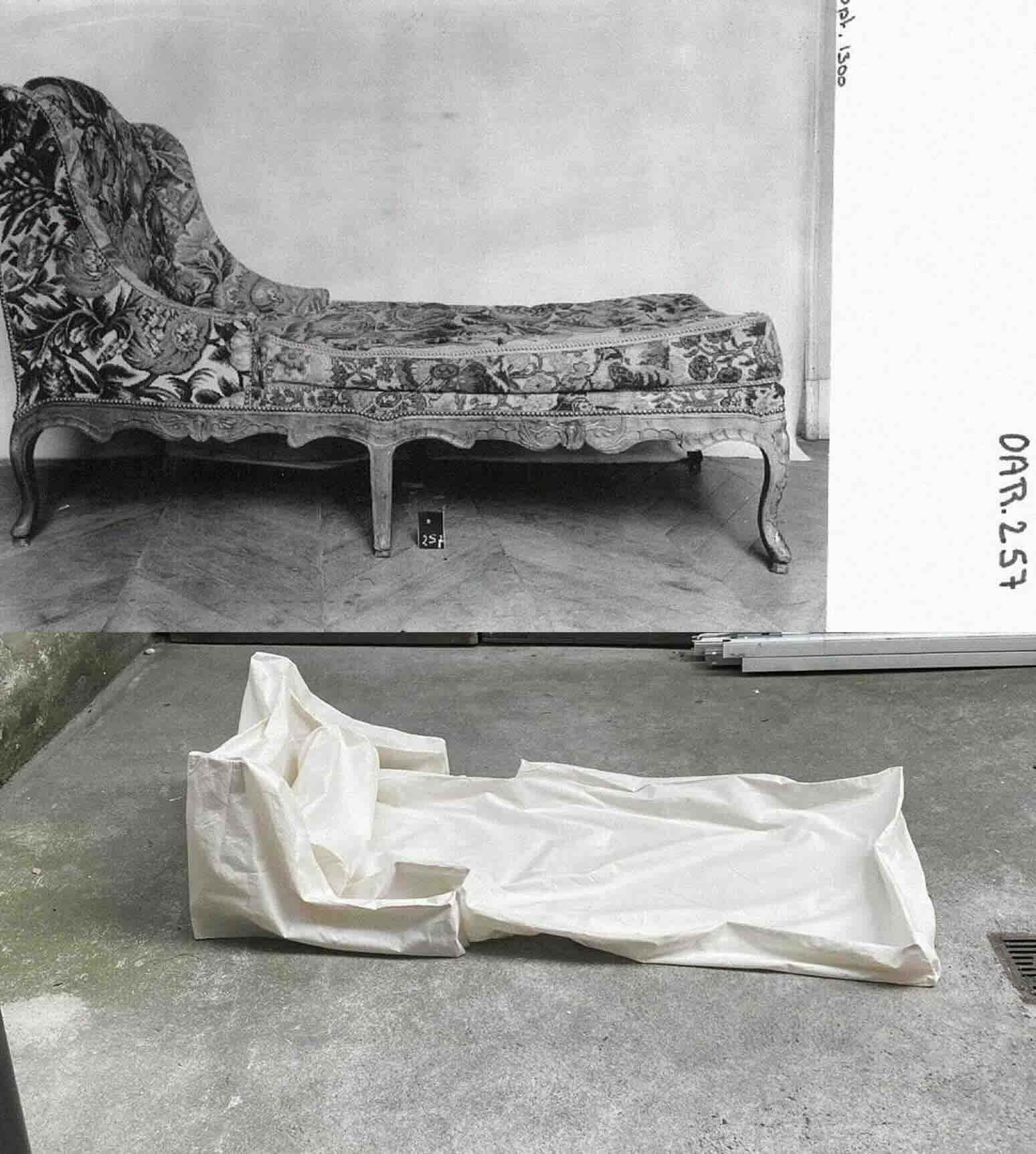 Lukas Gschwandtner, Canvas fresco and fossils, 2024— (σε εξέλιξη)