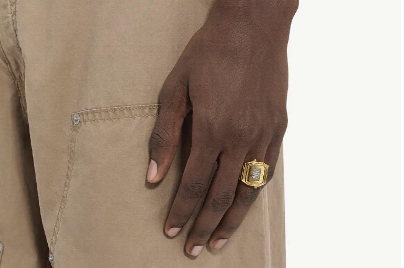 MM6 Maison Margiela x Timex: Το νέο ρολόι-δαχτυλίδι που συνδυάζει στυλ και λειτουργικότητα