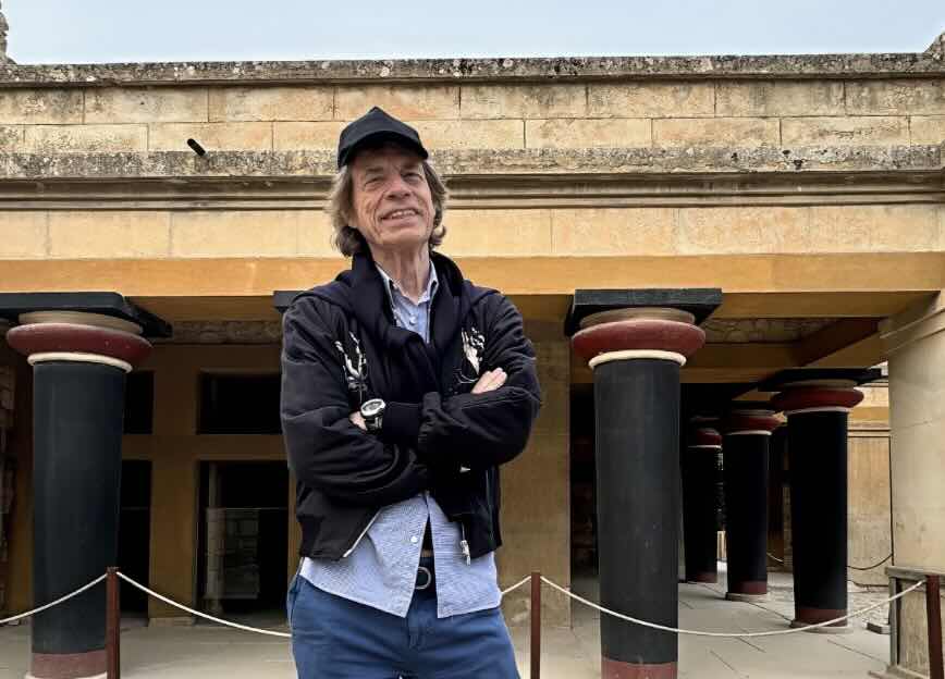 Όταν ο Mick Jagger βρέθηκε στην Κρήτη