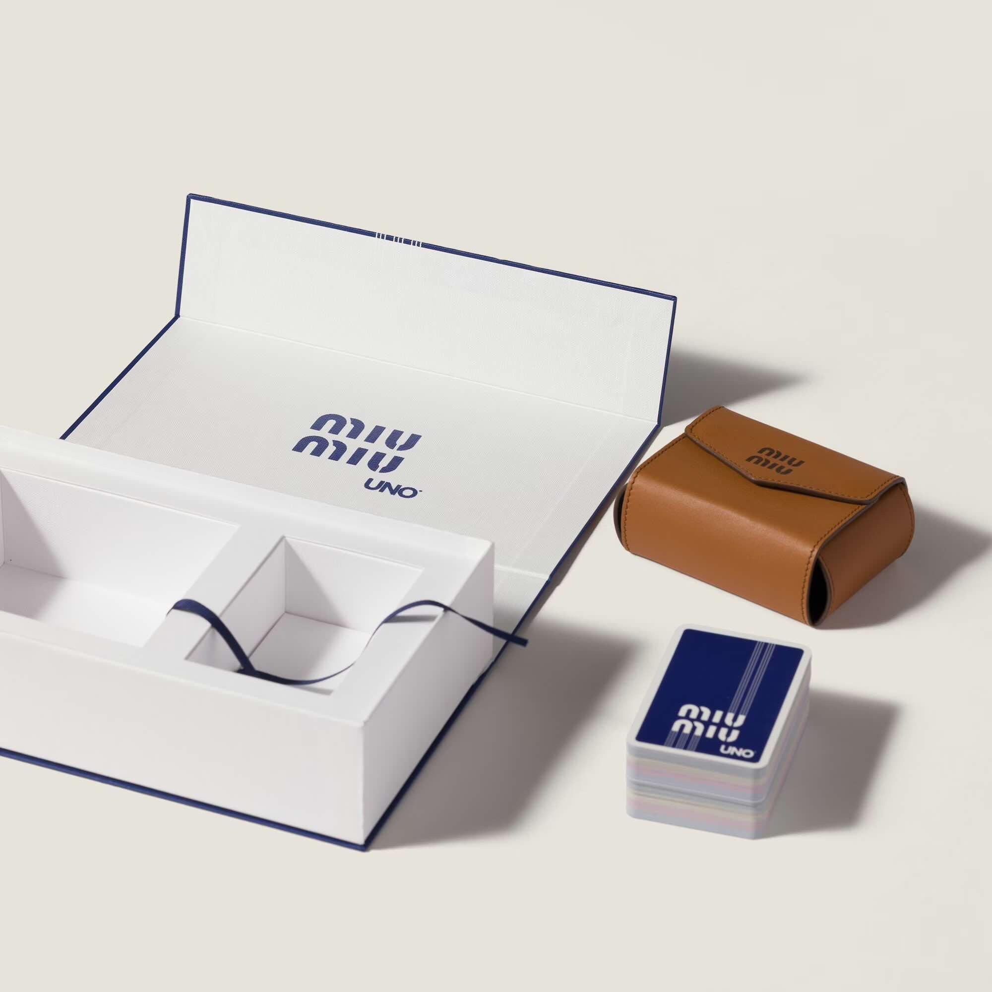 UNO × Miu Miu card set